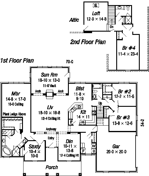 Southern Comfort Floor Plans